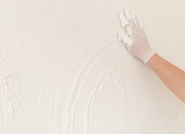 Step 9 パターンをつけよう キレイに仕上げるしっくい壁 12の秘訣 100 オーガニック家庭用しっくいdiy Nuri ぬりぬり 通販